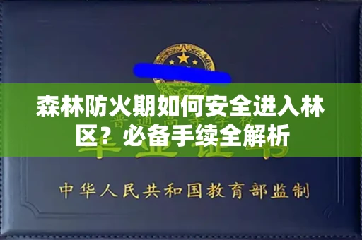 全国森林防火期如何安全进入林区?必备手续全解析